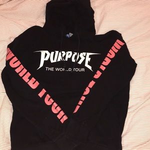Purpose “ The World Tour” hoodie